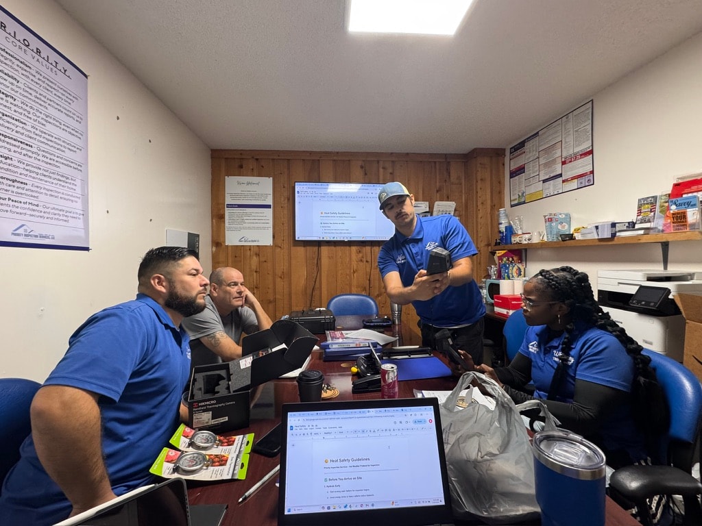 Priority team training session